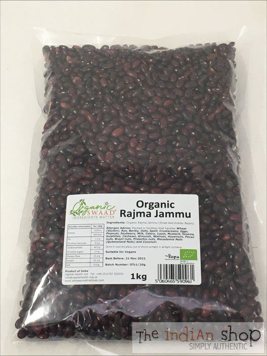 Organic Rajma Jammu - 1 Kg - Lentils