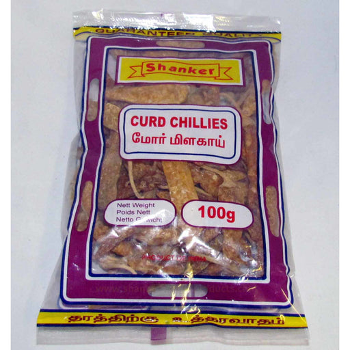 Shankar Curd Chilli - 100 g - Appallams