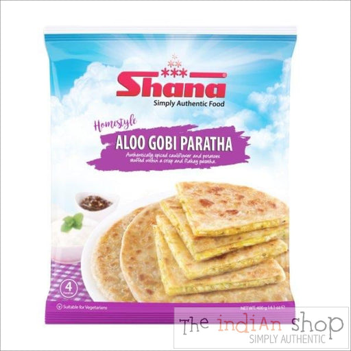 Shana Aloo Gobi Paratha - Frozen Indian Breads