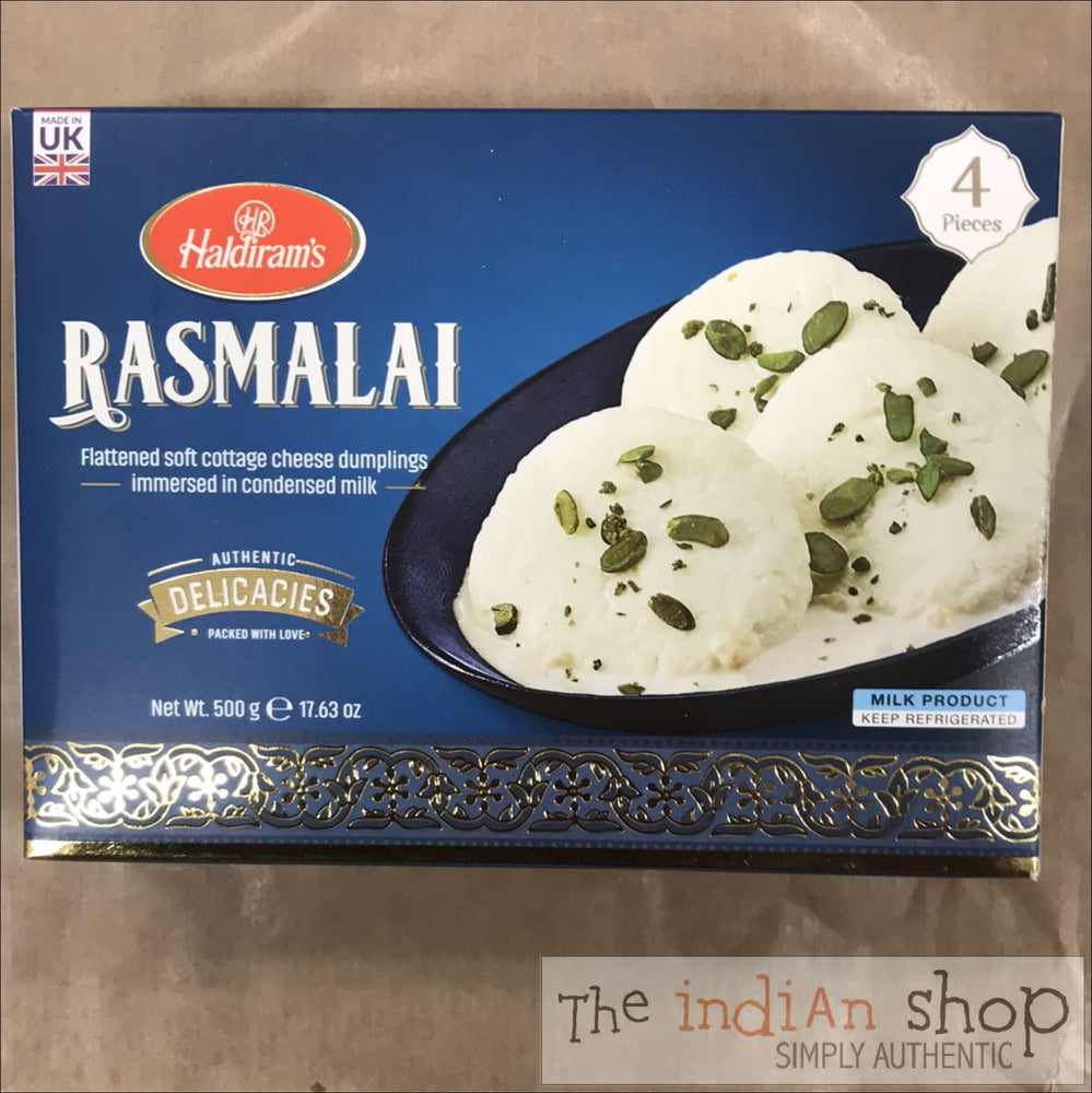 Haldiram Angoori Rasmalai - 500 g - Chilled Mithai