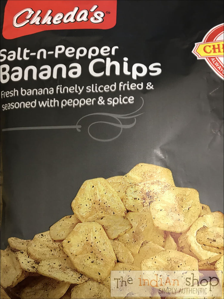 Chheda’s Banana Chips-Salt and Pepper - 170 g - Snacks