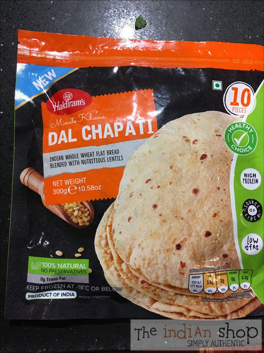 Haldiram Dal Chapati - Frozen Indian Breads