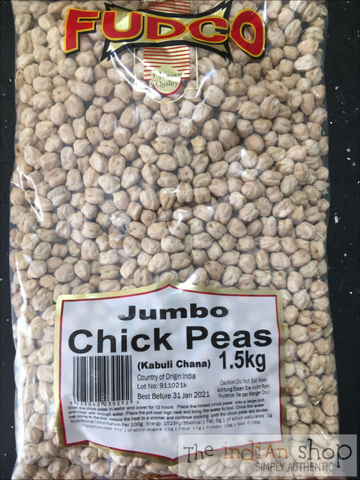 Fudco Chick Peas Jumbo - Lentils