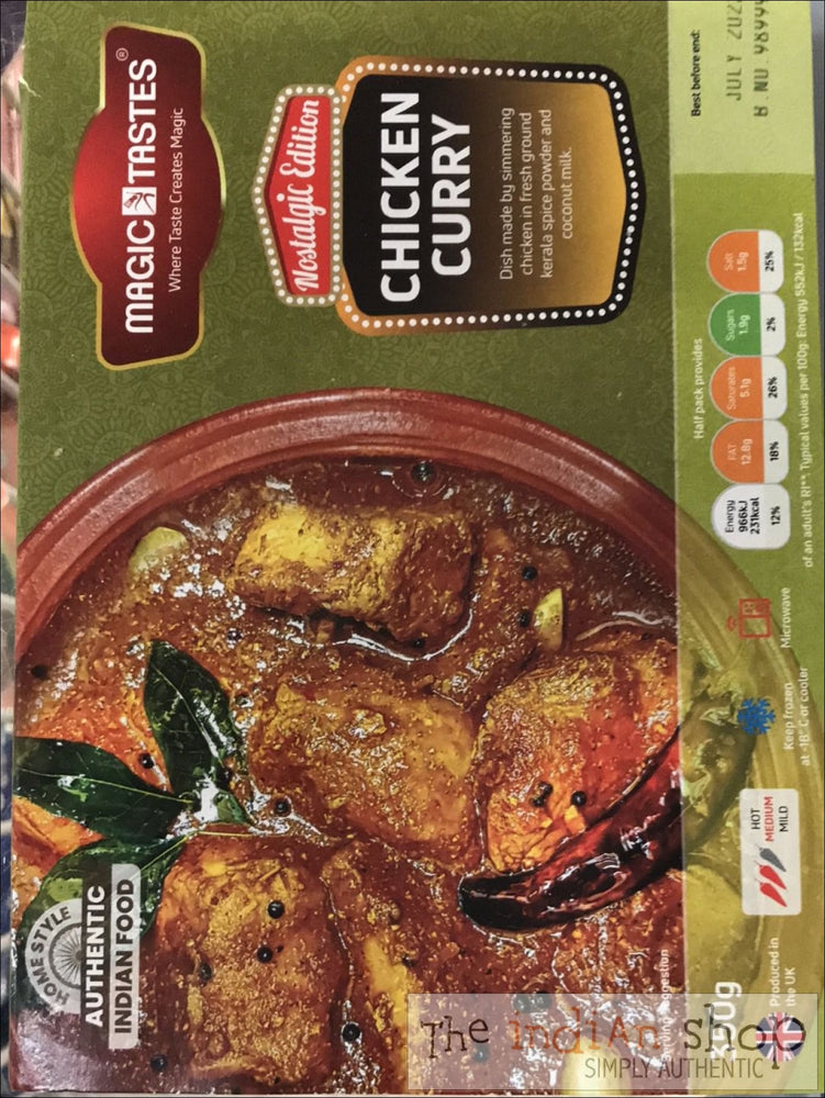Magic Tastes Chicken Curry - 350 g - Frozen Curries