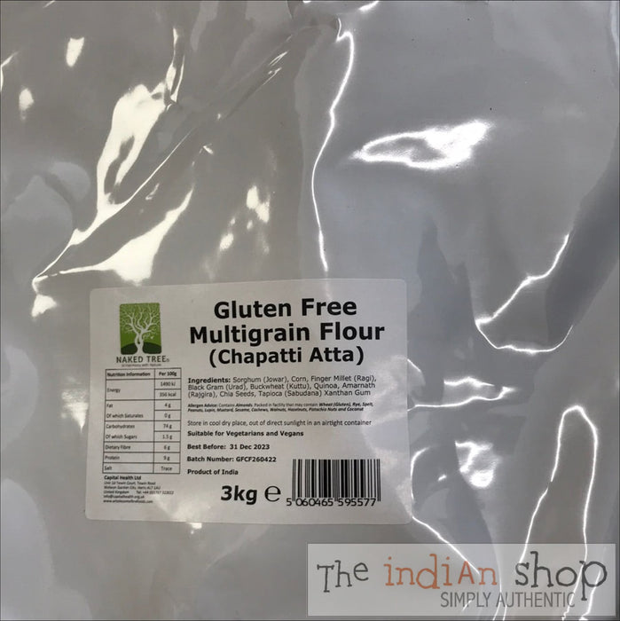 Naked Tree Gluten Free Multigrain Chakki Atta - Atta