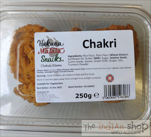 Hakuna Matata Hand Made Chakri - 250 g - Snacks