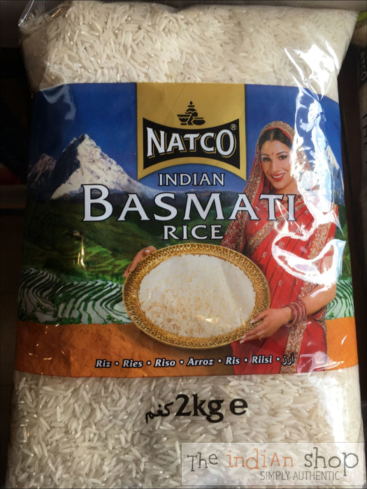 Natco Basmati Rice India - 2 Kg - Rice