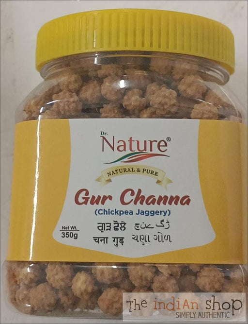Dr Nature Chana Gur (Jar) - 350 g - Snacks