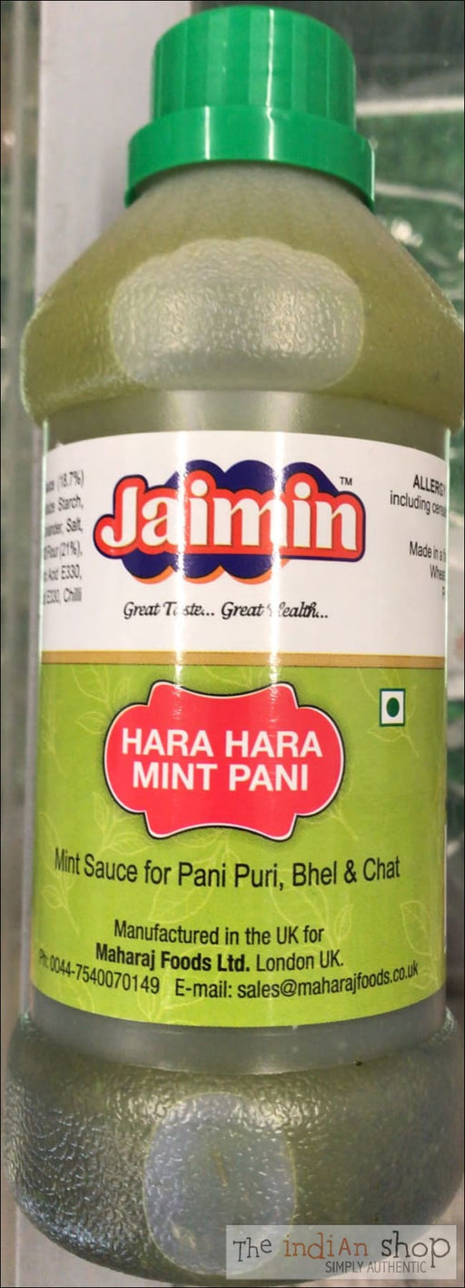 Jaimin Imli Pani Hara Hara Mint - 500 ml - Ready Mix