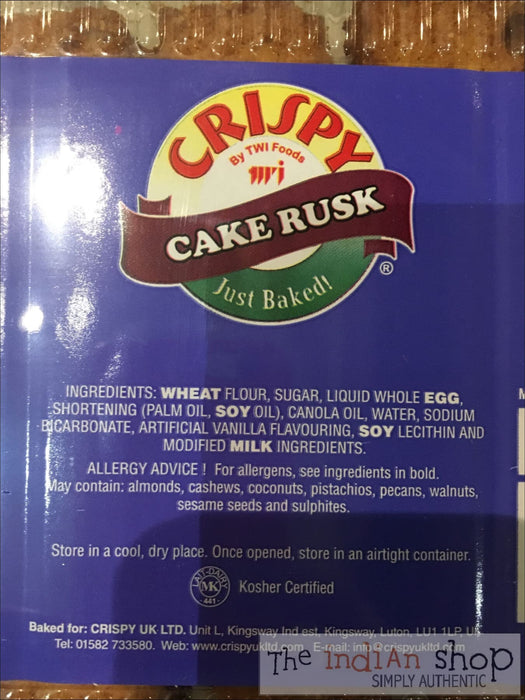 Crispy Cake Rusk - Snacks