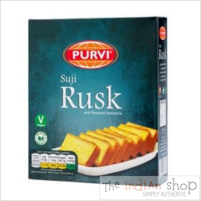 Purvi Suji Rusk - 200 g - Snacks