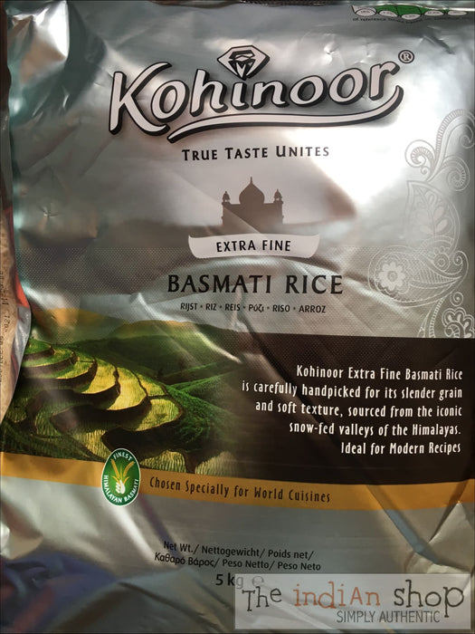 Kohinoor Silver Basmati Rice - 5 Kg - Rice