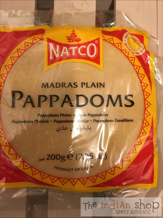 Natco Plain Pappadoms Madras - 3 - Appallams