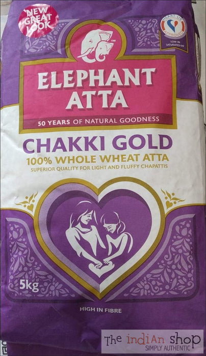 Elephant Atta Chakki Gold - 5 Kg - Atta