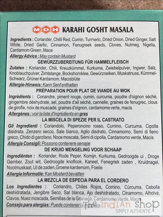 MDH Karahi Gosht Masala - Mixes