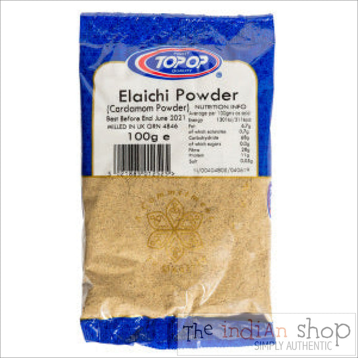 Top Op Cardamom Green Ground - 100 g - Spices