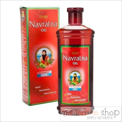 Navratna Hair Oil (cool) - Beauty and Health