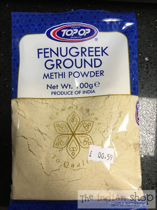 Top Op Methi Seed (Fenugreek) Ground - 100 g - Spices