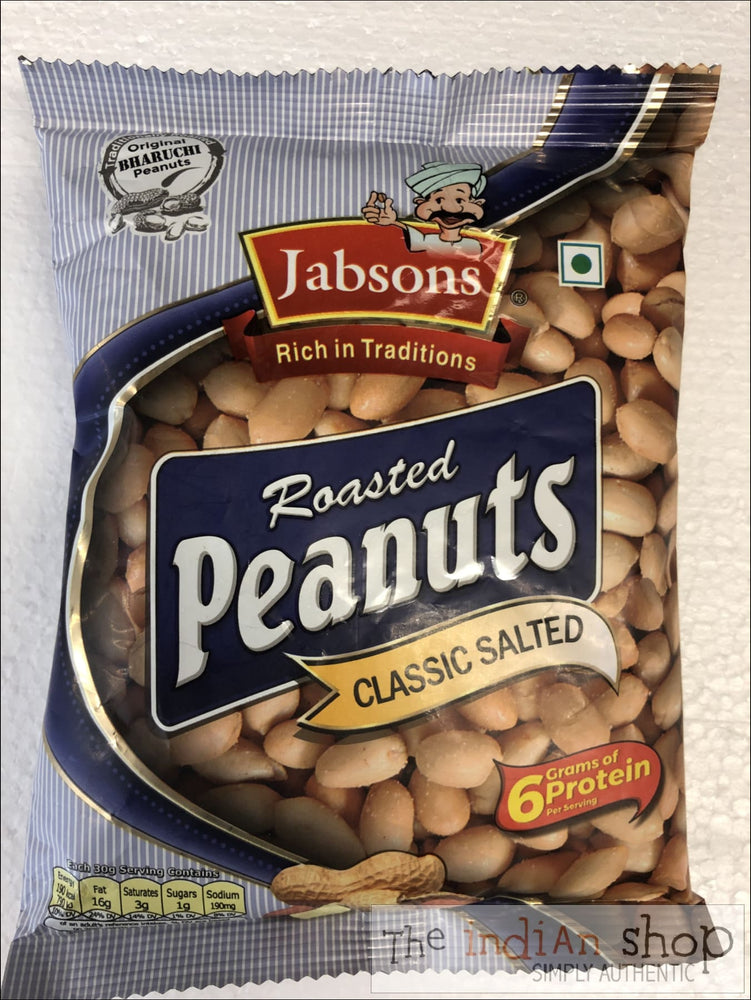 Jabsons Roasted Salted Peanuts - 140 g - Snacks