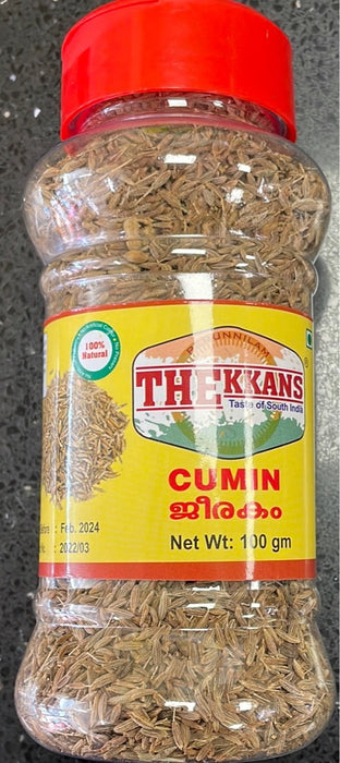 Thekkans Cumin Seeds in Jar - 100 g - Spices
