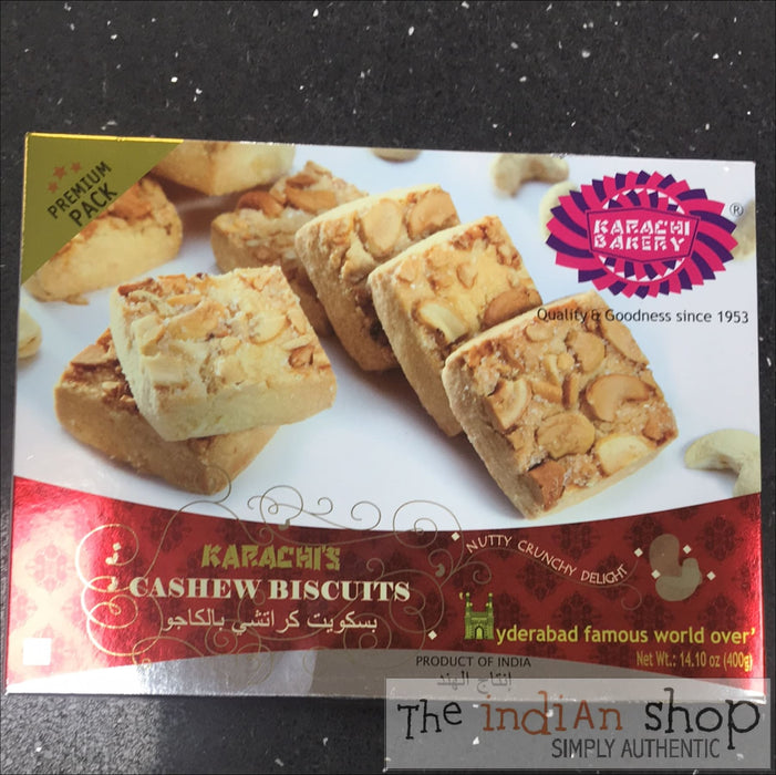 Karachi Bakery Cashew Biscuit - 400 g - Snacks