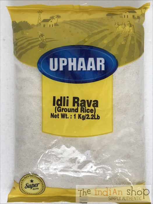 Uphaar Idli Rava (Ground Rice) - 1 Kg - Other Ground Flours