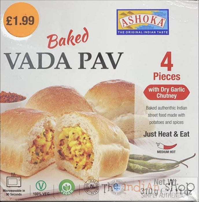 Ashoka Vada Pav - 310 g - Frozen Snacks