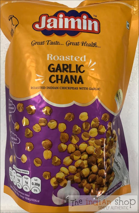Jaimin Roasted Chana Garlic - 200 g - Snacks