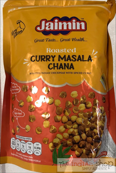 Jaimin Roasted Chana Curry Masala - 200 g - Snacks