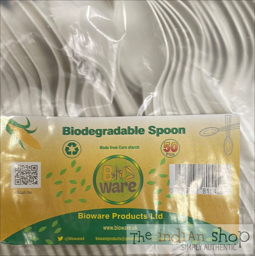 Bioware compostable spoons - 50 spoons - Other interesting things