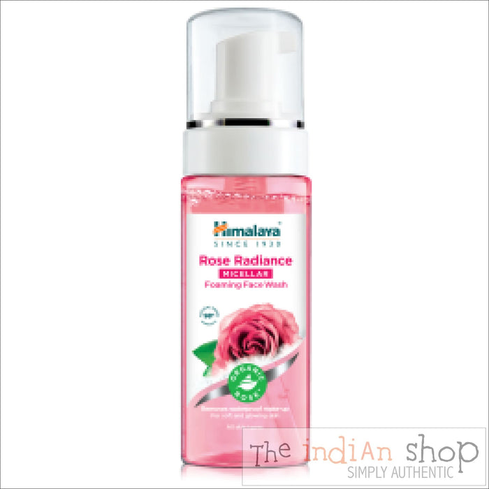 Himalaya Rose Radiance Foaming Face Wash - 150 ml - Beauty and Health