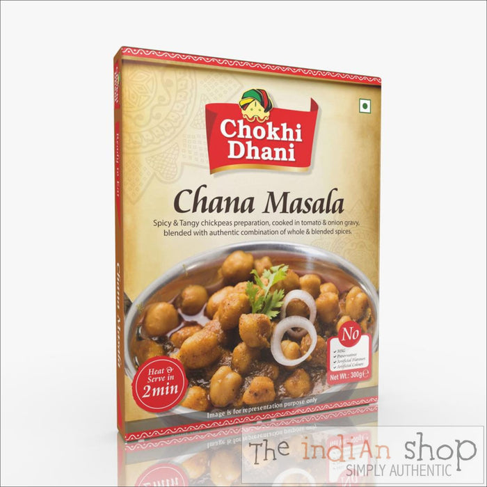 Chokhi Dhani Chana Masala RTE - 300 g - Ready to eat