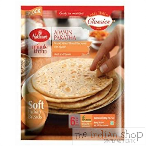 Haldiram Ajwain Paratha - Frozen Indian Breads