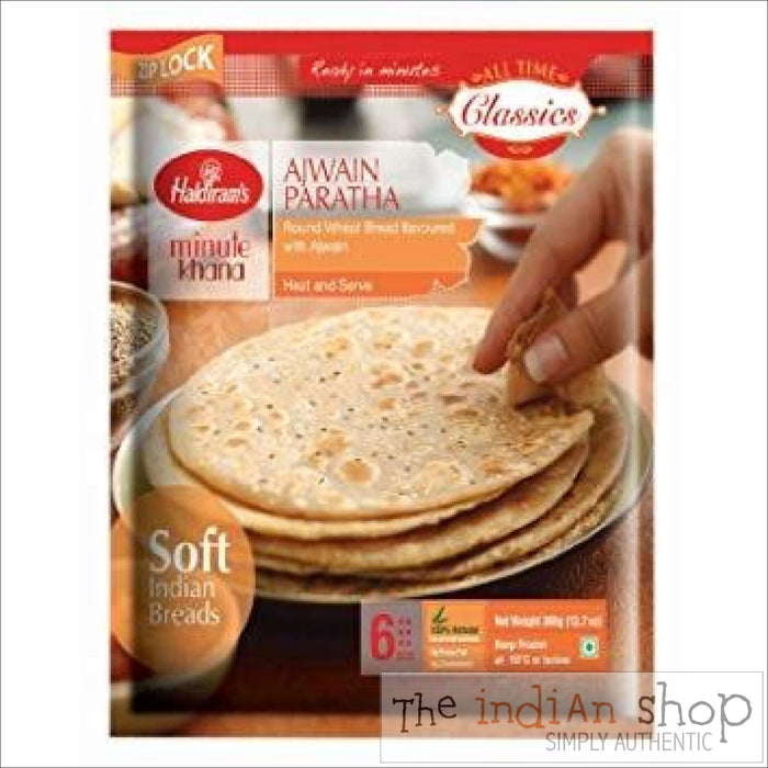 Haldiram Ajwain Paratha - Frozen Indian Breads