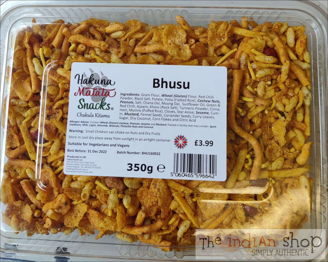 Hakuna Matata Hand Made Bhusu - 350 g - Snacks