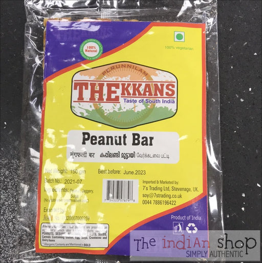 Thekkan Peanut Bar - 150 g - Snacks