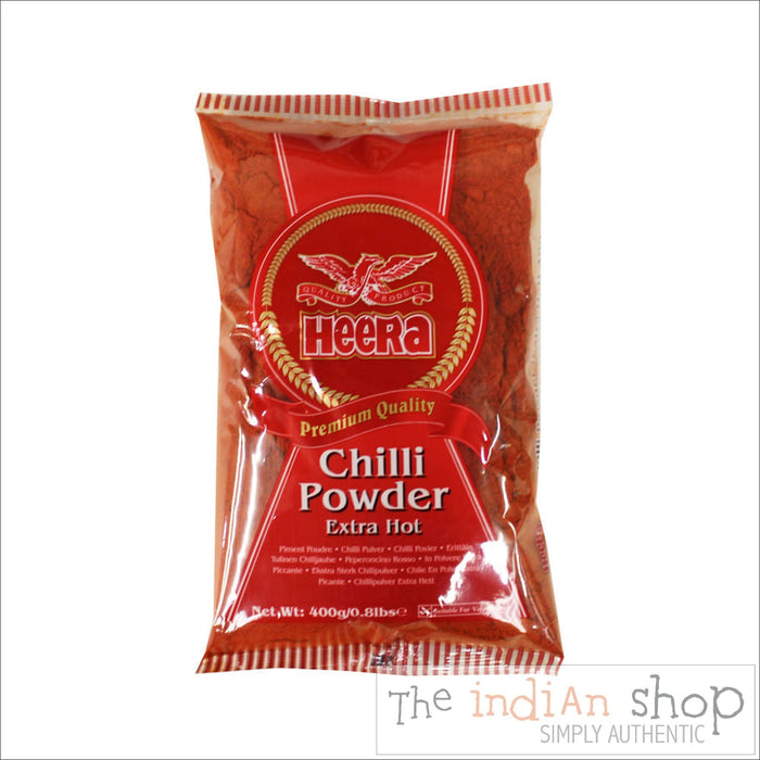 Heera Chilli Powder Extra Hot - 400 g - Spices