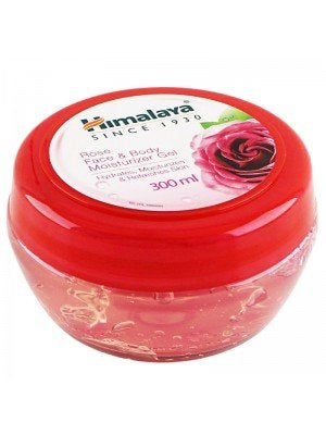 Himalaya Rose Face &Body Moisturiser Gel - 300 ml - Beauty and Health