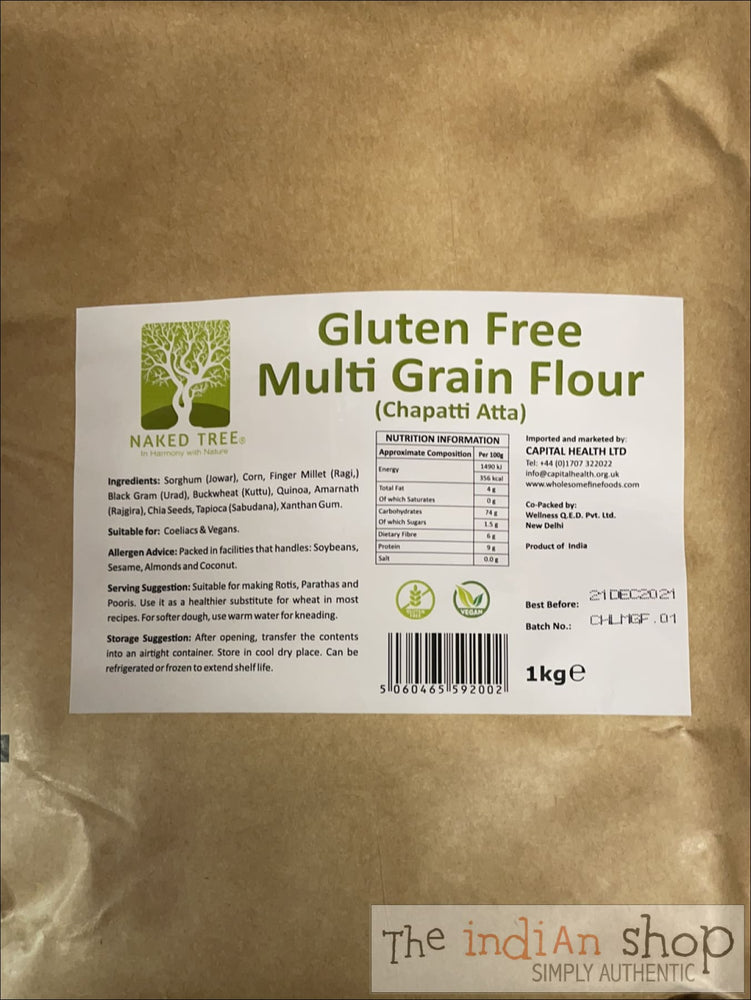 Gluten Free Multigrain Chakki Atta - 1 Kg - Atta