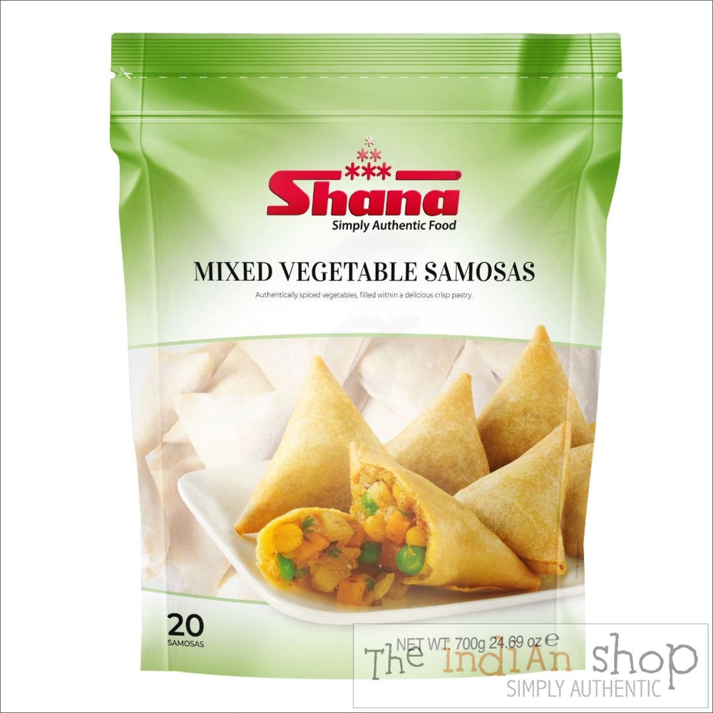 Shana Mixed Vegetable Samosas - Frozen Snacks