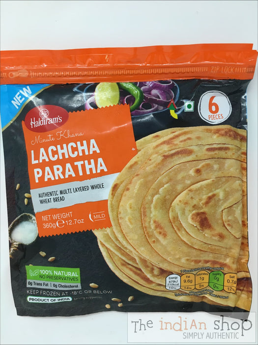Haldiram Lachcha Paratha - Frozen Indian Breads