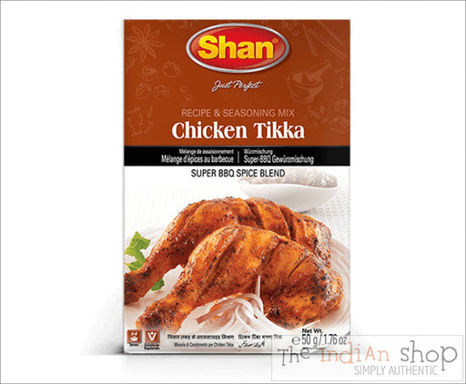 Shan Chicken Tikka BBQ Masala - 50 g - Mixes