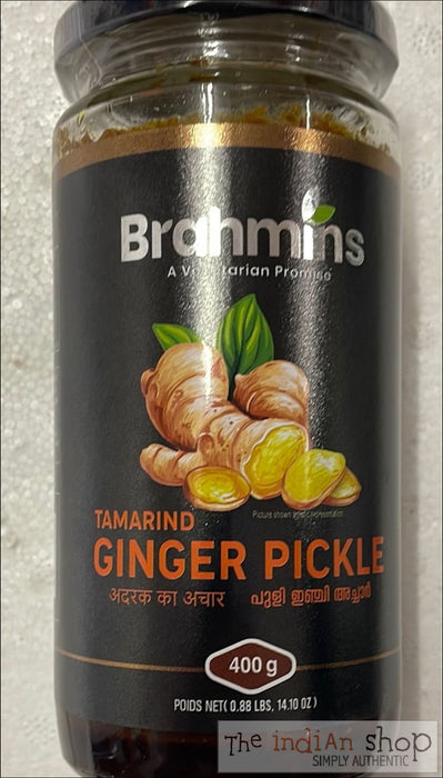 Brahmins Ginger Pickle - 400 g - Pickle