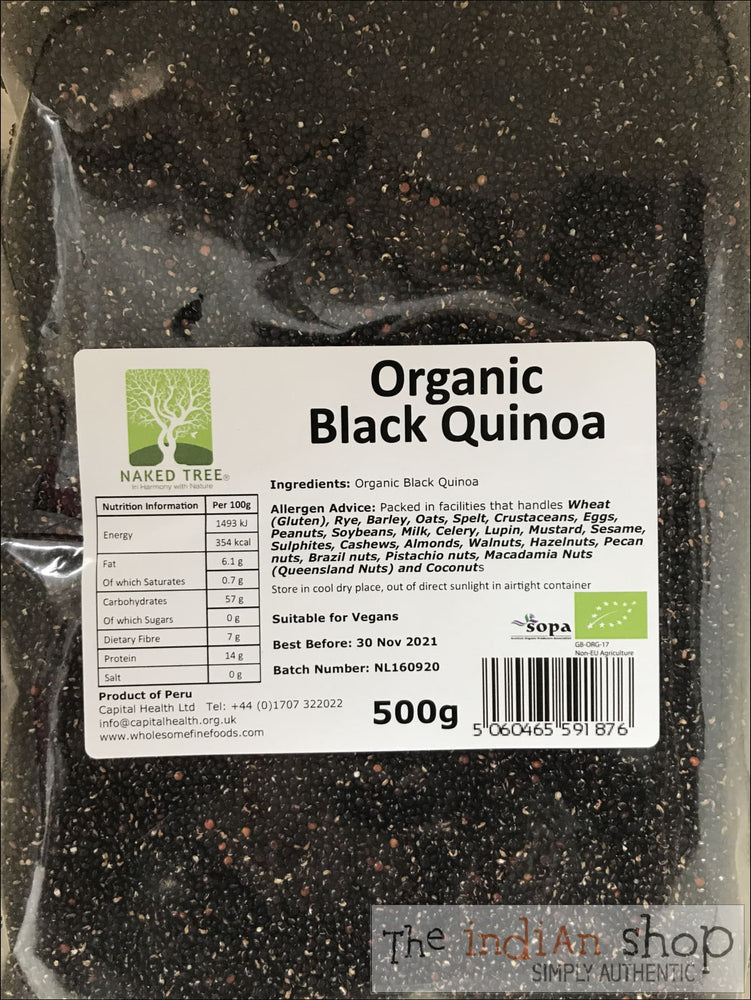 Organic Swaad Quinoa Black - 500 g - Other Ground Flours
