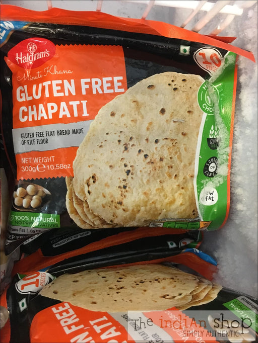 Haldiram Gluten Free Chapati - Frozen Indian Breads