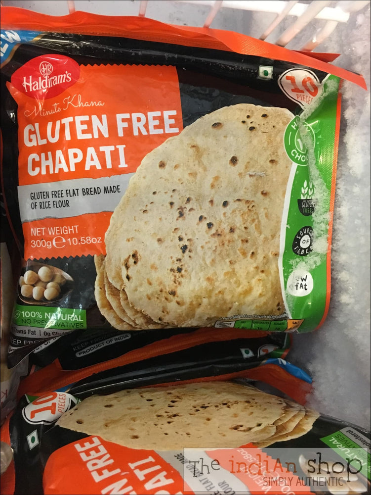 Haldiram Gluten Free Chapati - Frozen Indian Breads