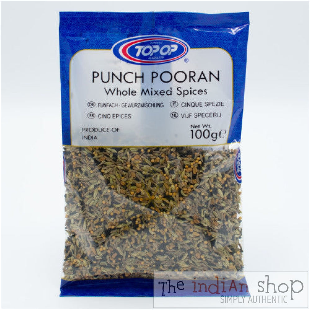 Top op Panchpuran (5 Whole Spice) - 100 g - Spices