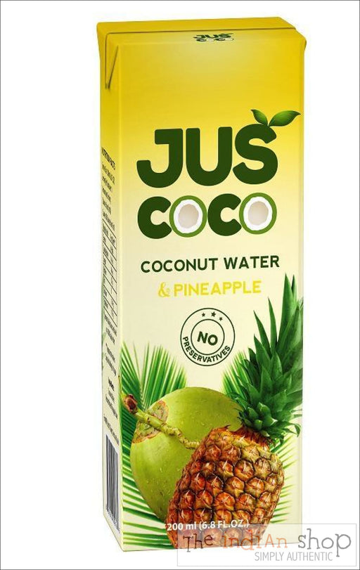 JUSCOCO Coconut Water-Pineapple - 200 ml - Drinks
