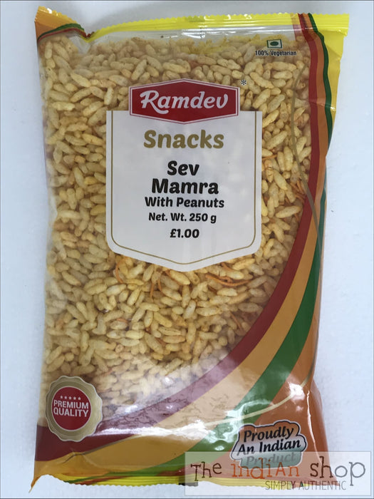 Ramdev Sev Mamra with Peanuts - 250 g - Snacks