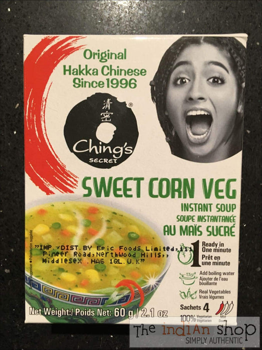Chings Instant Sweet Corn Veg Soup - Snacks